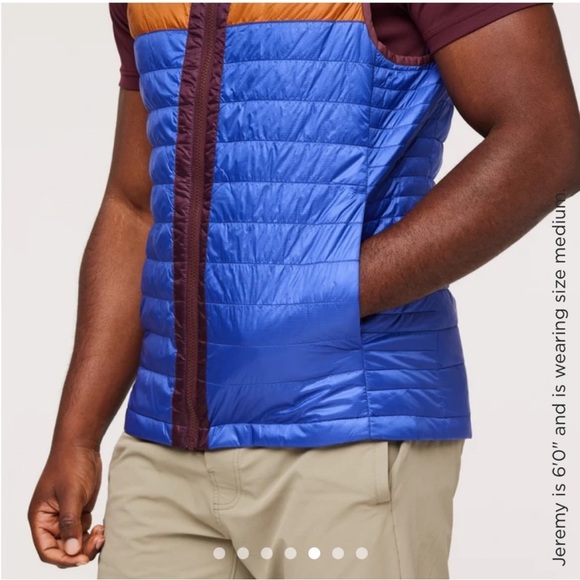 Cotopaxi Men's Size L Large Capa Insulated Vest Wine Blue Violet Maroon NWT Puff - Picture 11 of 13